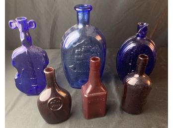 Red And Blue Bottles