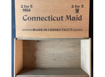 Connecticut Maid Cigar Box