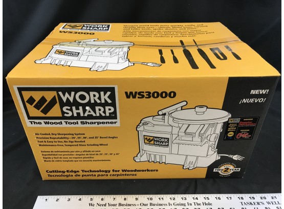 New Work Sharp Tool Sharpener Ws3000 Unopened Box