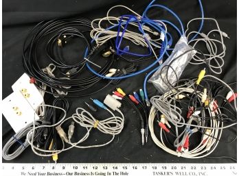 Audio And PC Cable Lot