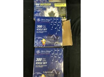 Outdoor Holiday Lights Still New In Packages