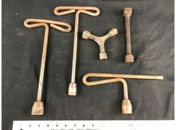 5 T Handle Wrenches