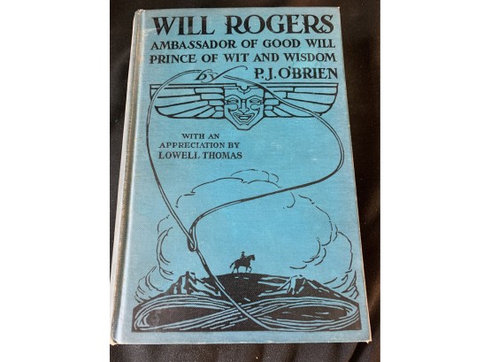 Will Rogers By P. J. O'Brien