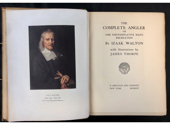 The Complete Angler- Walton 1925