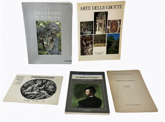 Art Books Mostly In Italian
