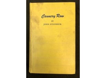 Cannery Row John Steinbeck 1st Printing