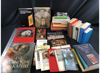 Large Assortment Of Books Written In German
