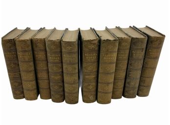 Ruskin's Works- Incomplete Set 10 Volumes