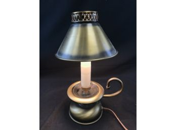 Small Metal Lamp13” High
