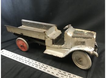 Antique Metal Truck, 24 Inches Long