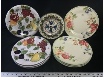 Hand Painted Dinner Plates