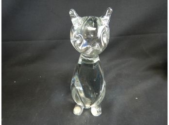 Glass Squirrel  Or Cat
