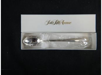 Saks Fifth Avenue Sterling Silver Spoon Still Wrapped
