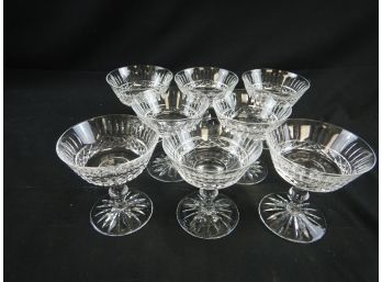 Set Of 8 Waterford Champagne/Tall Sherbet Tramore (Cut) Glasses