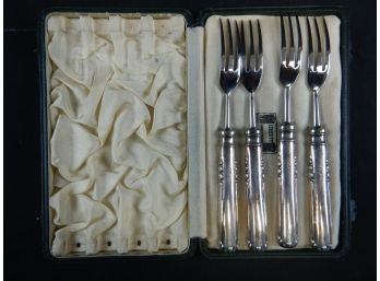 Liberty And Co Ltd. Set Of Four Sterling Forks
