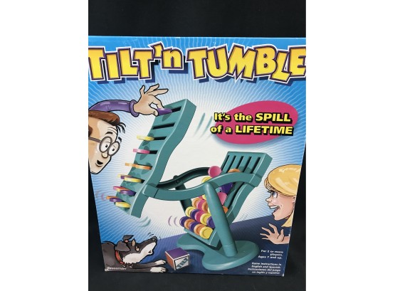 Tilt And Tumble Game All Pieces Included.
