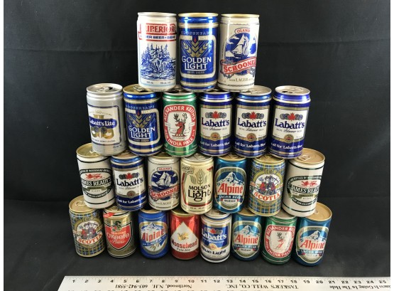 Vintage Beer Can Collection, Lot 4