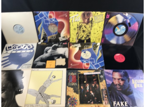 12  Records LP Albums, 1980’s Mostly Pop Dance Lot  7