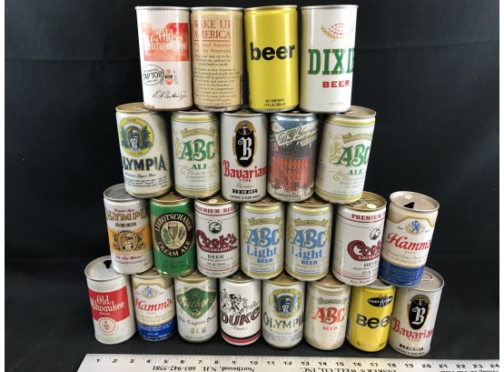 Vintage Beer Can Collection, Lot 1