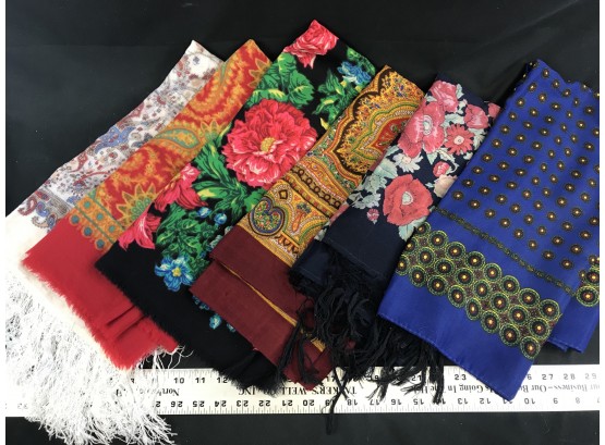 6 Womens  Scarves