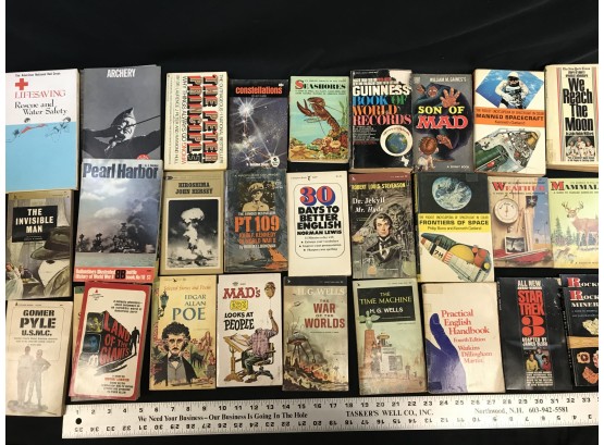 Lot Of Old Paperback Books