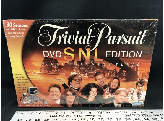 Trivia Pursuit DVD Saturday Night Live Edition, New Still Sealed