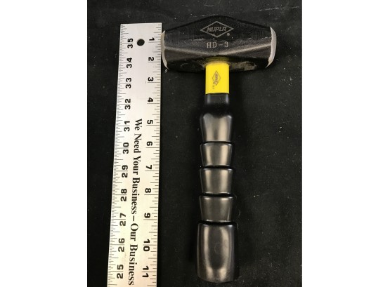 Nupla HD-3 Hand Drilling Hammer, 10 Inches Long, Never Used