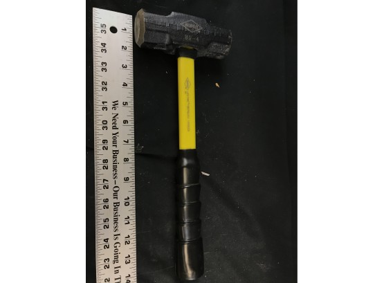 Nupla HD-4 Hand Drilling Hammer, 14 Inches Long, Never Used