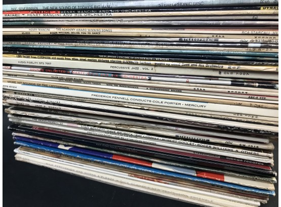 54 Vintage Records LPs  -  Various Genre, Lot 3