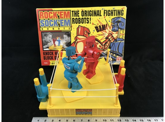 Rockham Sock Them Robots, Tested Works. A Remake Of The Classic!  Before There Was Any Electronics!