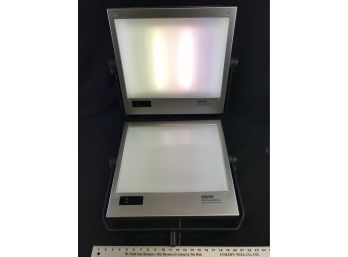 2 Sunpak Digitflash 500 LARGE Digital Professional Flash With Carrying Case, Tested Works