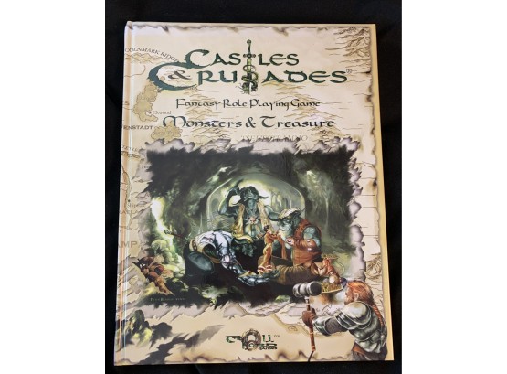 Castles Crusades Fantasy Role Playing Game Monsters & Treasure Book