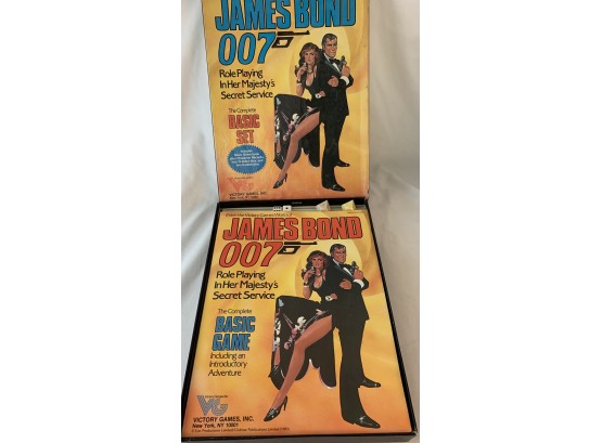 James Bond 007 Role Playing In Her Majesty's Secret Service Basic Set- Boxed Game