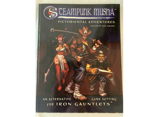 Steampunk Musna Victoriental Adventures Book