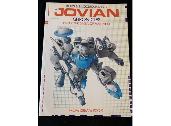 Rules & Background For Jovian Chronicles Enter The Saga Of Mankind