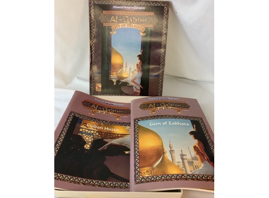 Al-Qadim City Of Delights  Campaign   Boxed Set Advanced Dungeons And Dragons Game