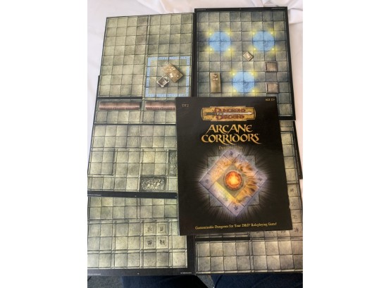 Arcane Corridors, Dungeon Tiles Customizable For Your Dungeons & Dragons Roleplaying Game