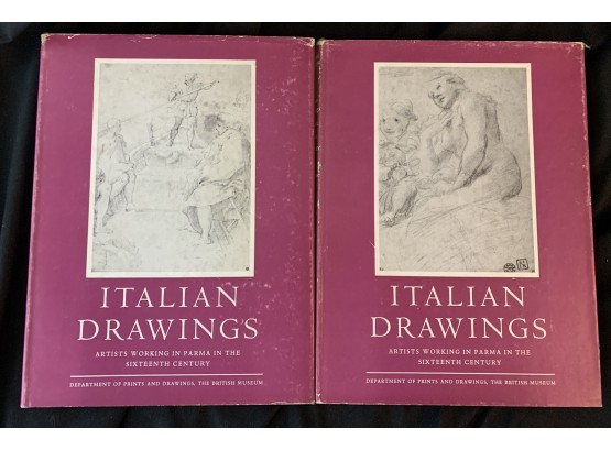Italian Drawings: Artists Working In Parma In The Sixteenth Century 2 Volumes
