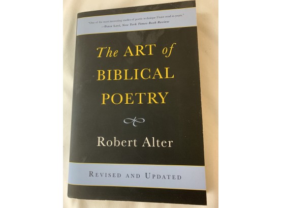 The Art Of Biblical Poetry