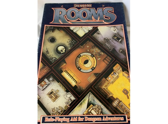 Dungeon Rooms Role-Playing Aid For Dungeon Adventures Boxed Game