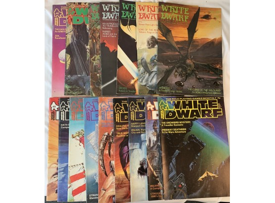 Magazines- White Dwarf 16 Assorted  Issues From 1982-1984