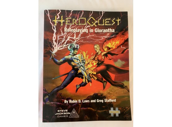 Hero Quest, Roleplaying In Glorantha -Book