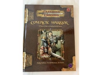 Complete Warrior: A Player's Guide To Combat For All Classes, Dungeons & Dragons Supplement