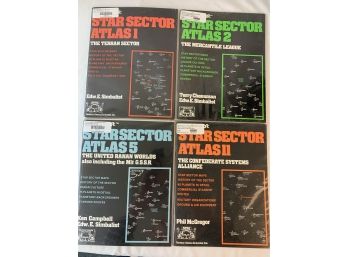 Star Sector Atlas 4 Issues 1, 2, 5, 11