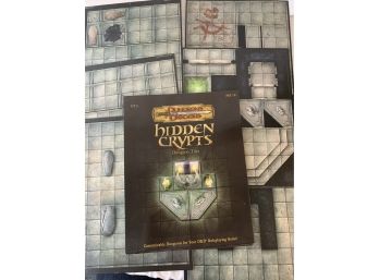 Hidden Crypts, Dungeon Tiles Customizable For Your Dungeons & Dragons Roleplaying Game