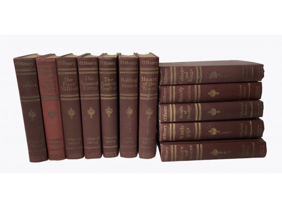 O'Henry 12 Volume Authorized Edition Set 1919