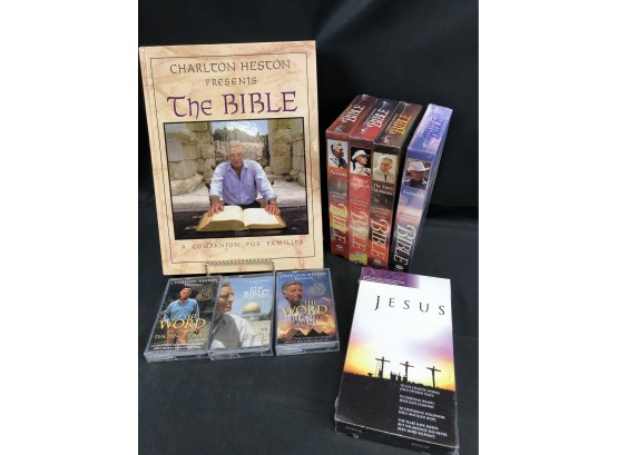 Charlton Heston Bible Books Etc