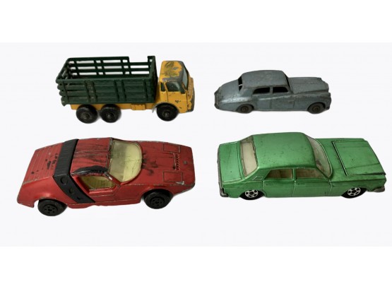 4 Matchbox Lesney Made In England Vehicles