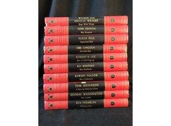 Childhood Of Famous Americans Volumes 1-10