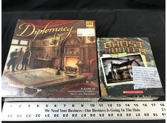 Diplomacy Box Game Sealed, Ghost Hunter